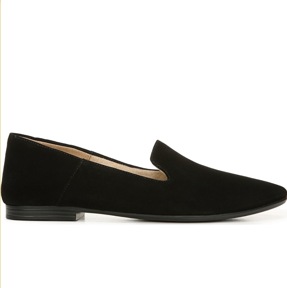 Naturalizer emiline laofer black sue